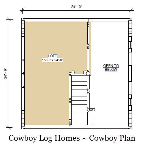 cowboy loft plan