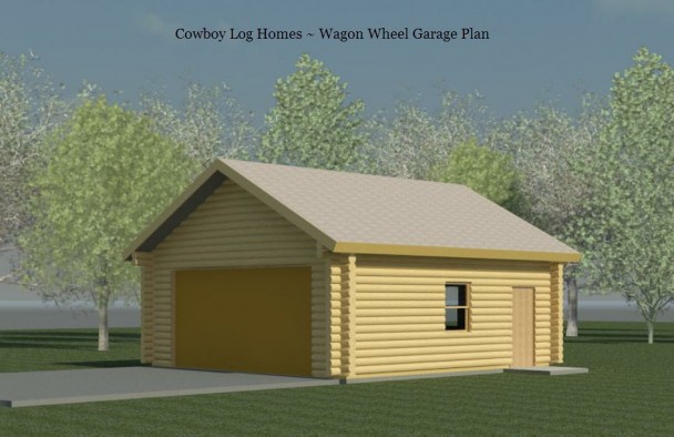 wagon wheel garage plan
