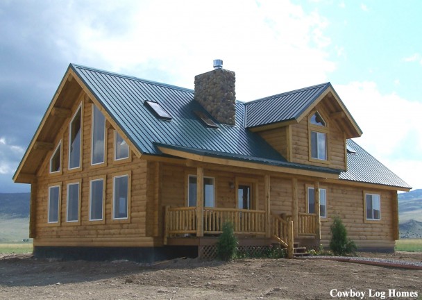 Montana Machine Milled Log Home