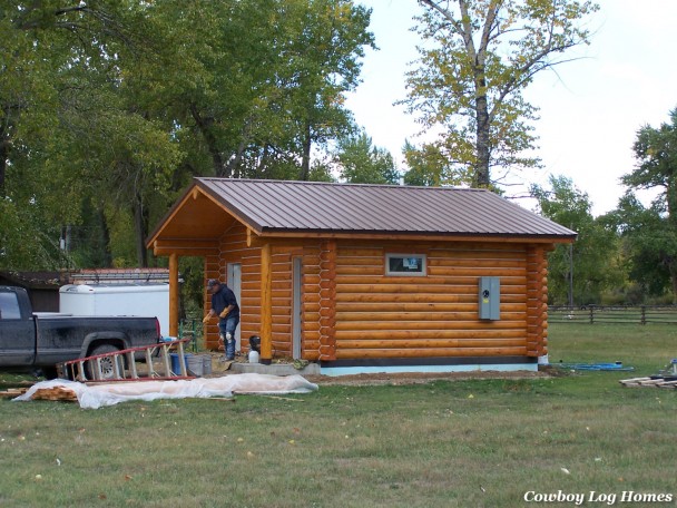 Single Level Log Cabin