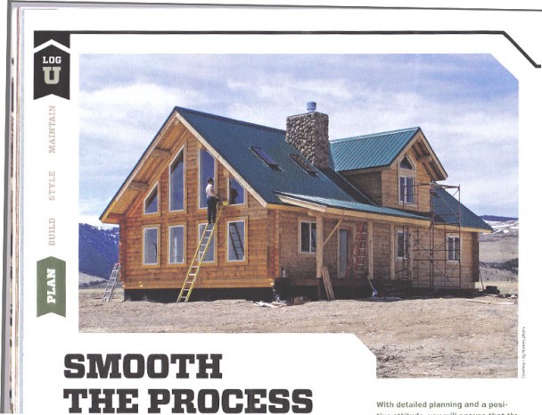 Cowboy Log Homes Magazine Feature