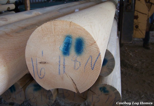 TPI Grade Stamping for Log Homes
